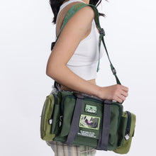 Load image into Gallery viewer, Green Zaku Mini Duffle with Strap