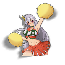 Load image into Gallery viewer, Cheerleader Hana Sticker
