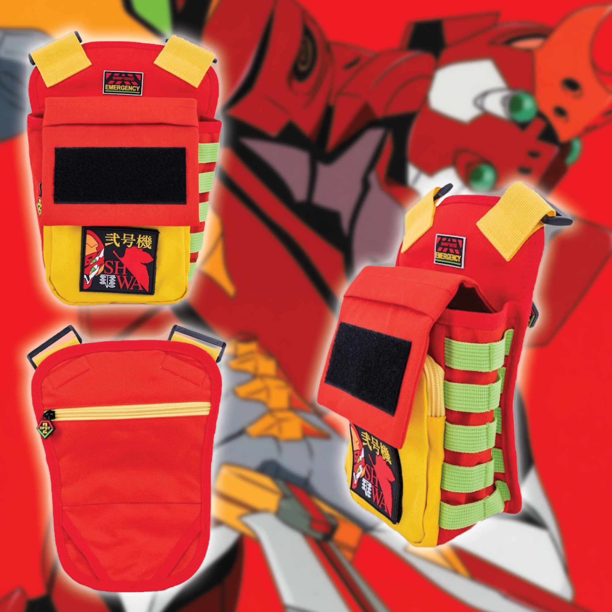 Eva Unit 2 Leg Bag with Strap – SUGOI SATURDAY