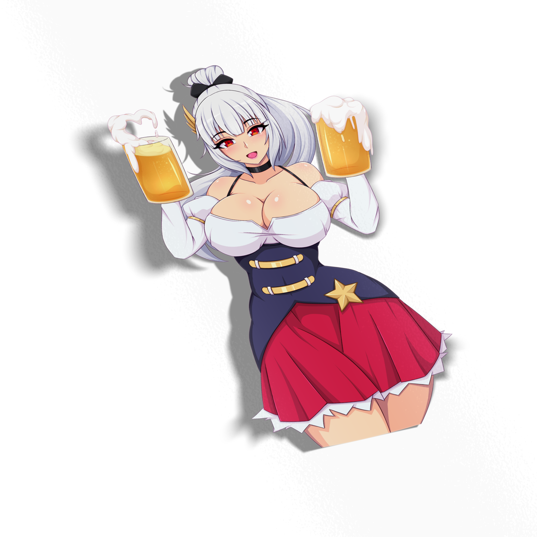 Beer Maid Sticker