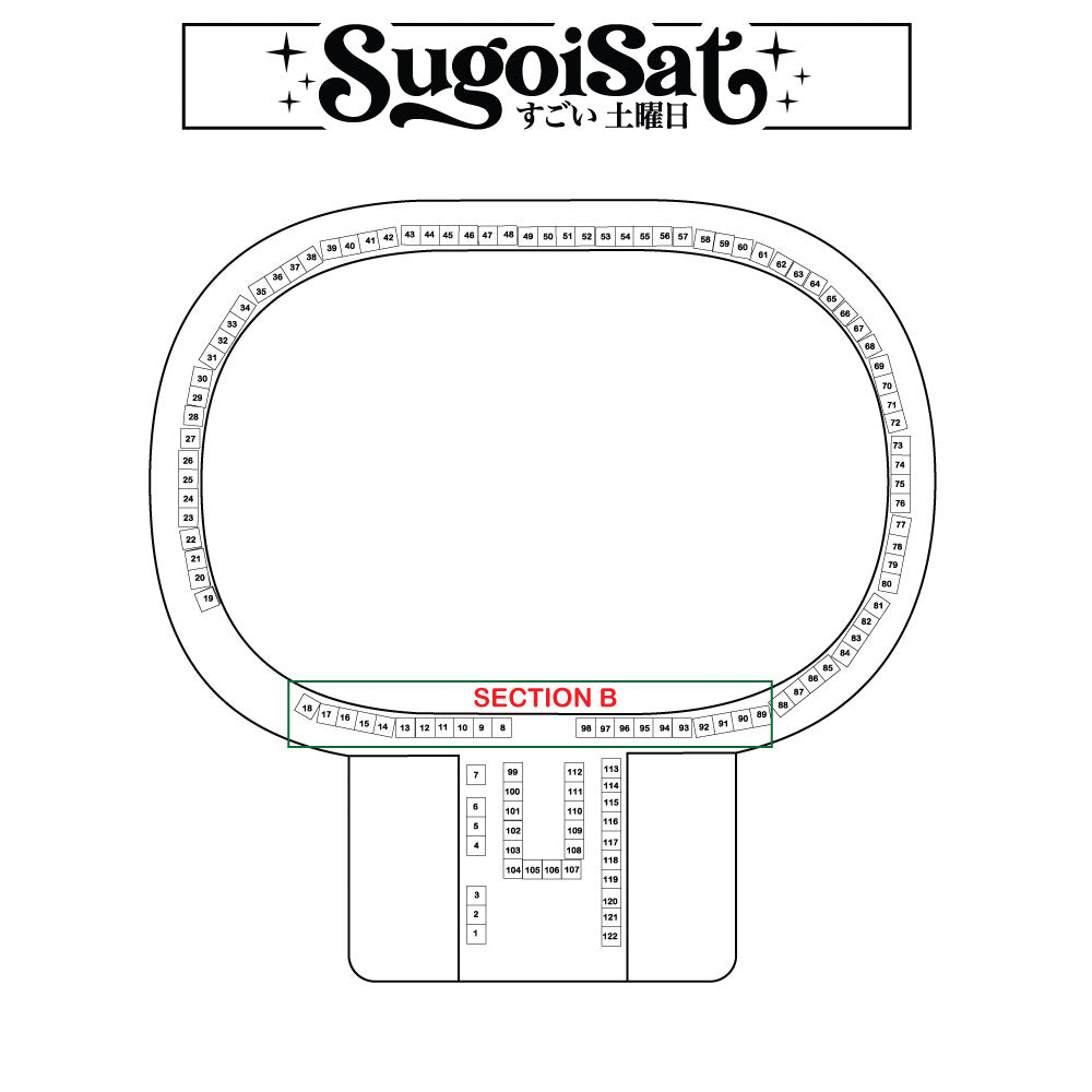 Sugoi Saturday - INDOOR - Section B